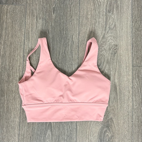 BuffBunny Monarch Sports Bra Pink Salt Size XS Activewear Crop Gym Workout - Picture 2 of 7